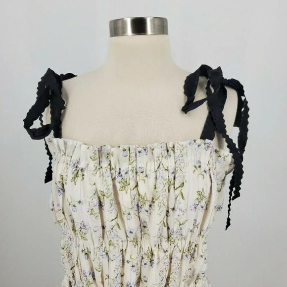 H&M x Brock Collection Tie Top Shoulder Strap NWT - Picture 5 of 12